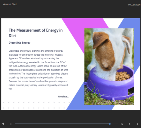 Animal Nutrition and Diet